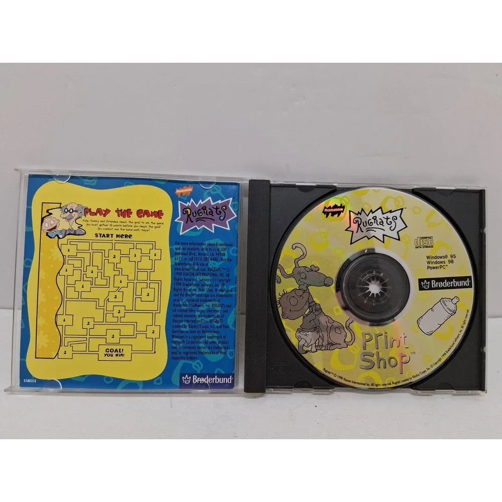 Rugrats Print Shop Cd Rom